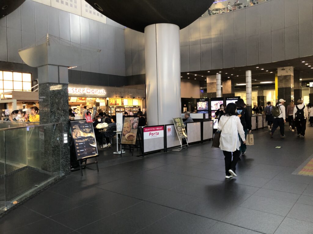 JR京都駅中央　ミスド